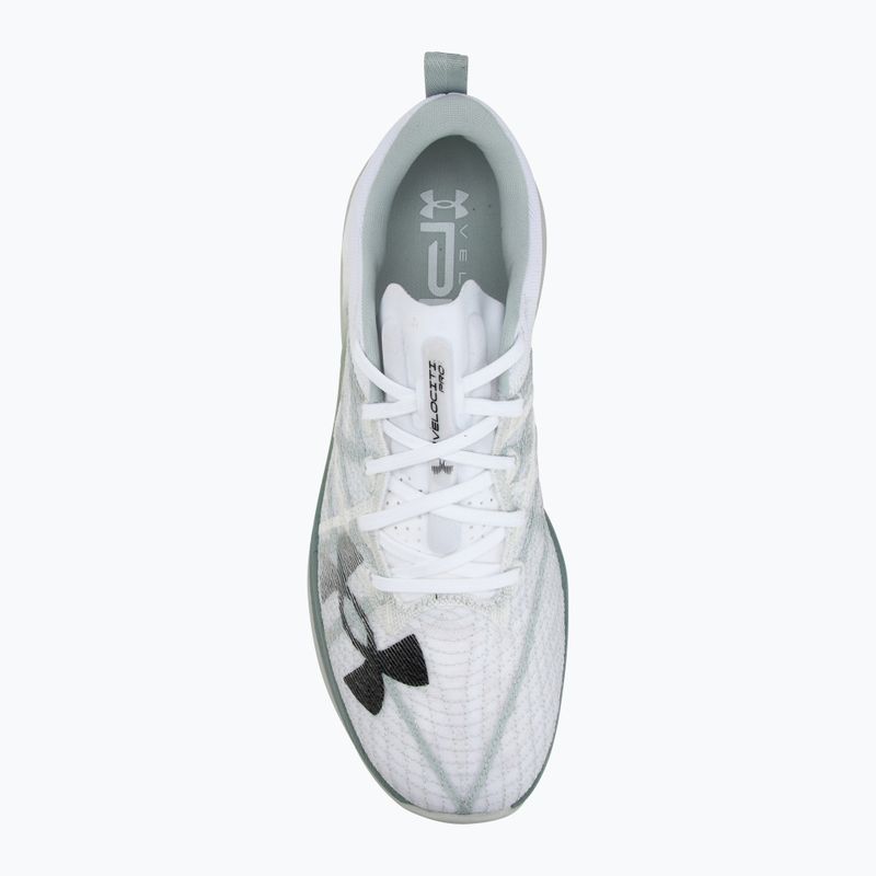 Scarpe da corsa Under Armour Velociti Pro bianco/verde idro/nero 5