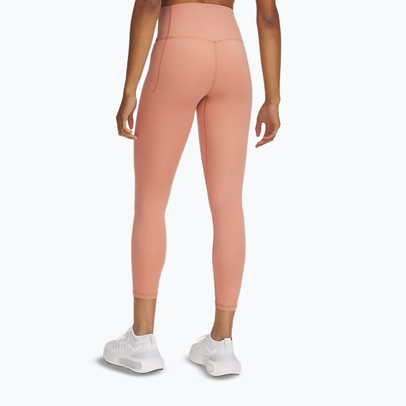 Leggings da donna per allenamento Under Armour Meridian Ankle Leg canyon pink 2