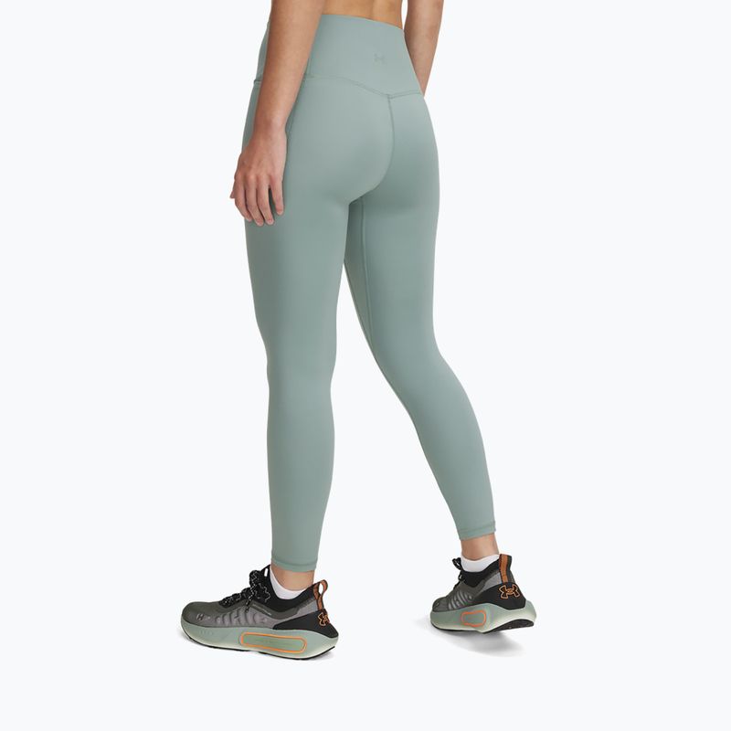 Leggings sportivi da donna Under Armour Meridian Ankle Leg Silica Green 2