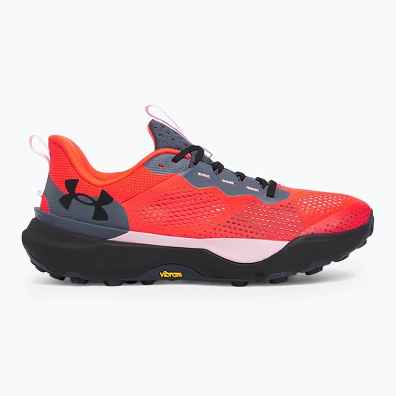 Under Armour Infinite Pro Trail scarpe da corsa da uomo rosso/nero/nero