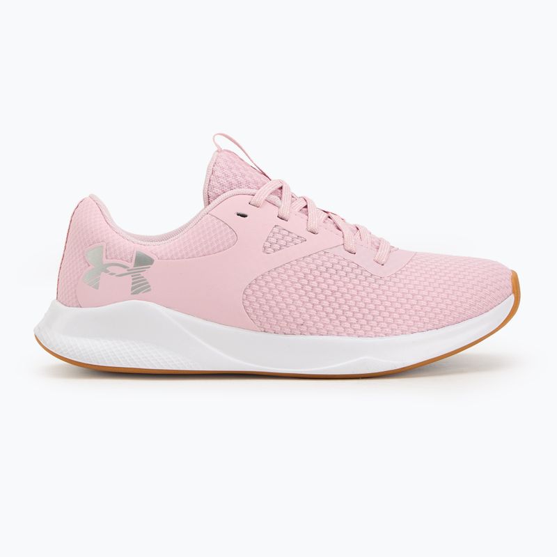 Under Armour scarpe da allenamento donna W Charged Aurora 2 prime rosa/bianco/argento metallico 2