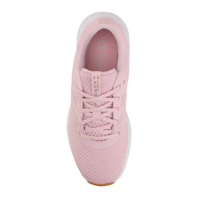 Under Armour scarpe da allenamento donna W Charged Aurora 2 prime rosa/bianco/argento metallico 5