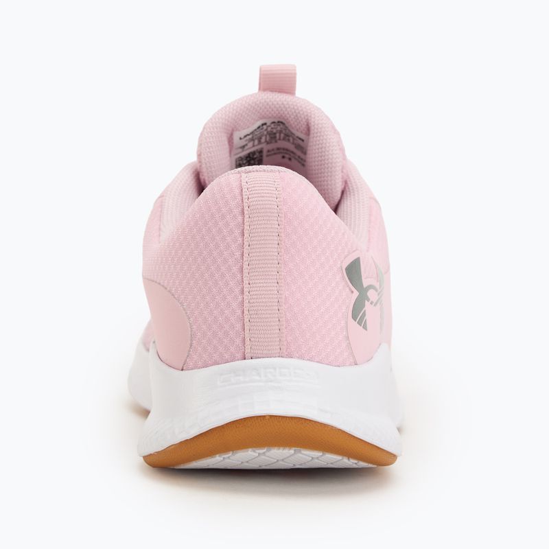 Under Armour scarpe da allenamento donna W Charged Aurora 2 prime rosa/bianco/argento metallico 6