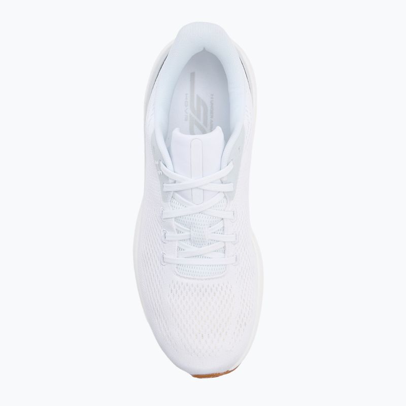 Scarpe da corsa da uomo Under Armour Sonic 7 bianco/bianco/bianco 5