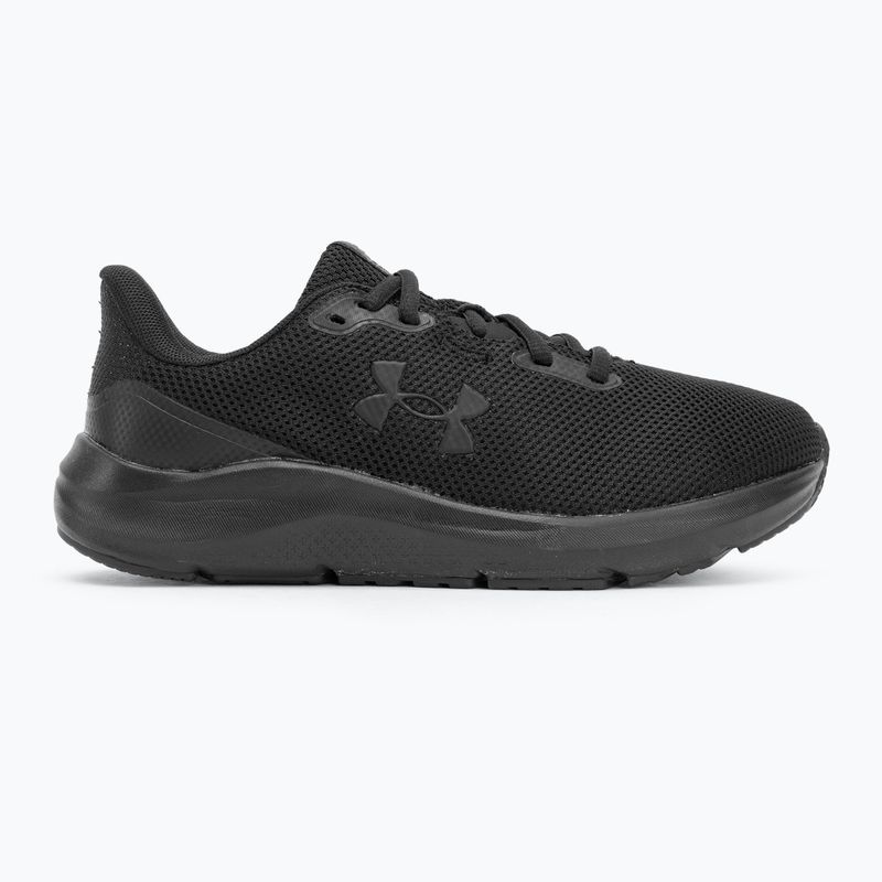 Under Armour Charged Pursuit 4 scarpe da corsa da donna nero/nero/nero 2