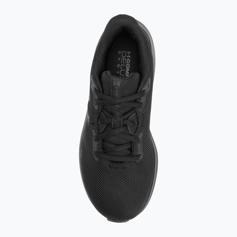 Under Armour Charged Pursuit 4 scarpe da corsa da donna nero/nero/nero 5
