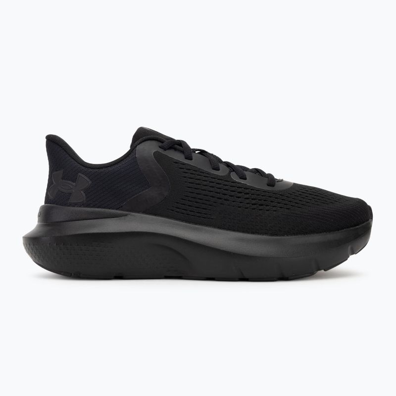 Under Armour Charged Rogue 5 scarpe da corsa da uomo nero/nero/nero 2