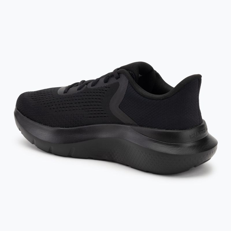 Under Armour Charged Rogue 5 scarpe da corsa da uomo nero/nero/nero 3