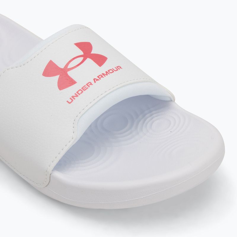 Under Armour Ignite Select infradito donna bianco/bianco/super rosa 7