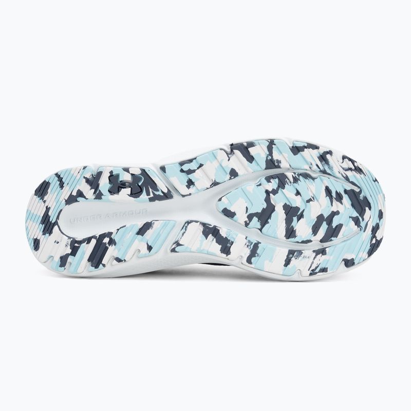 Under Armour Charged Pursuit 4 scarpe da corsa donna grigio acquazzone/grigio acquazzone/ghiaia metallica 4