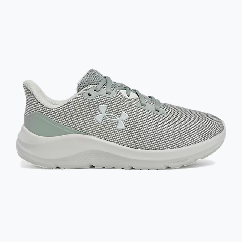 Under Armour Charged Pursuit 4 scarpe da corsa da donna verde silice/verde silice/metallico silice