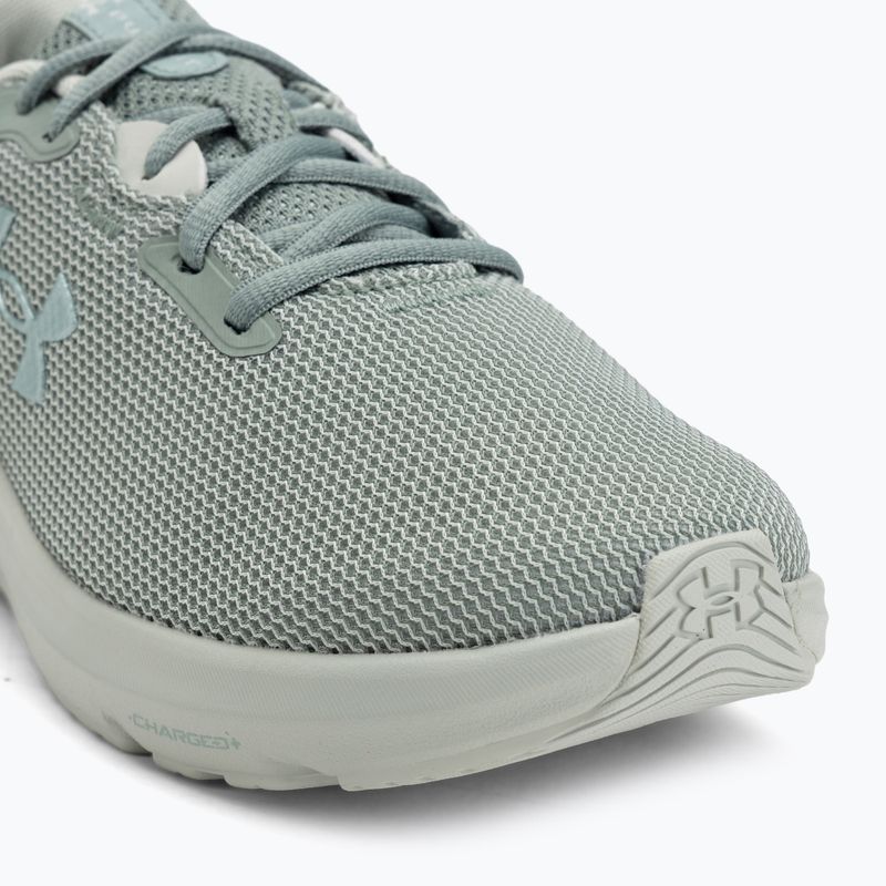Under Armour Charged Pursuit 4 scarpe da corsa da donna verde silice/verde silice/metallico silice 7