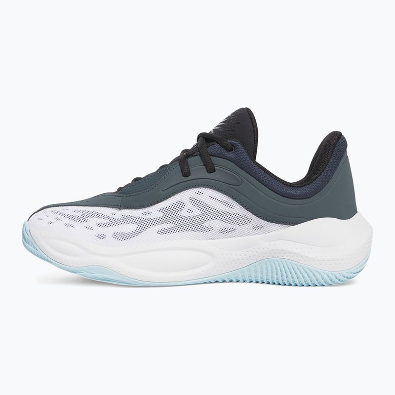 Under Armour CURRY Splash 25 scarpe da basket nero/grigio void/bianco 2