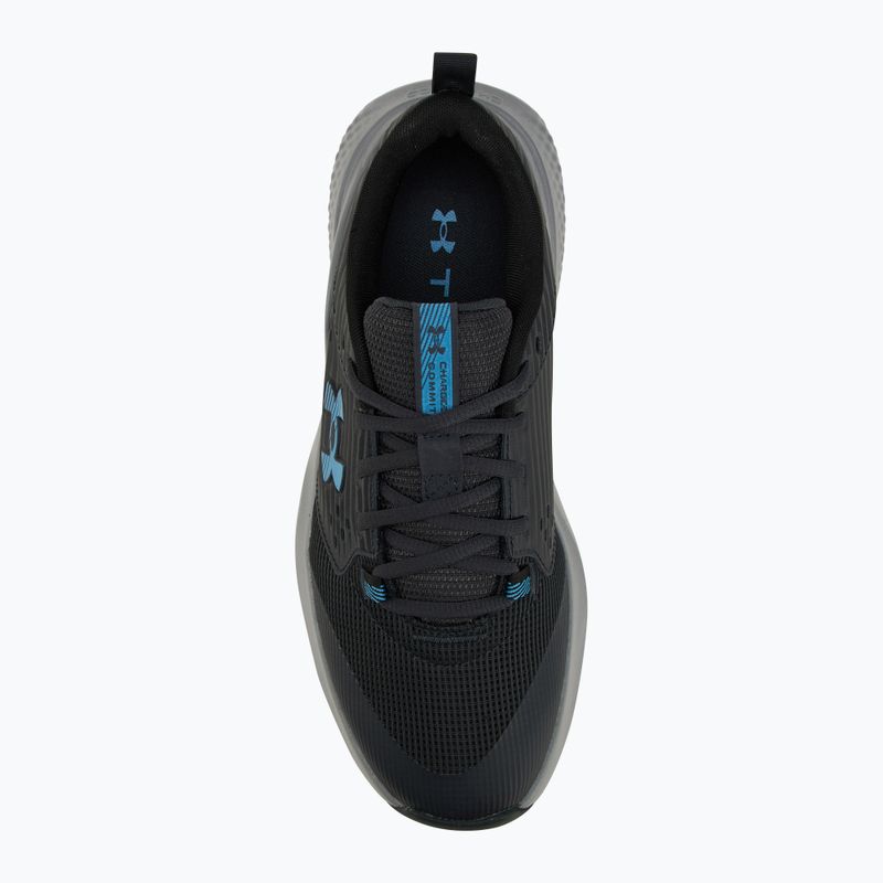 Under Armour Commit 4 scarpe da ginnastica da uomo antracite/acciaio/blu scuro 5