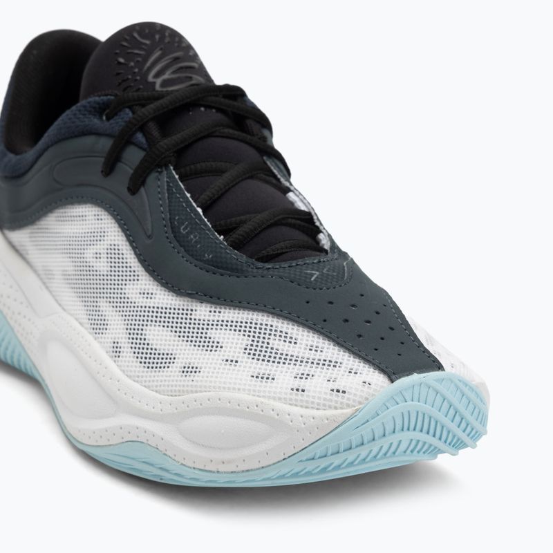 Under Armour CURRY Splash 25 scarpe da basket nero/grigio void/bianco 7