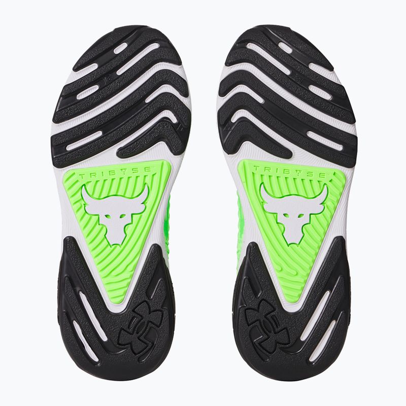 Under Armour Project Rock 7 scarpe da allenamento da uomo verde barocco/iper verde/nero 12