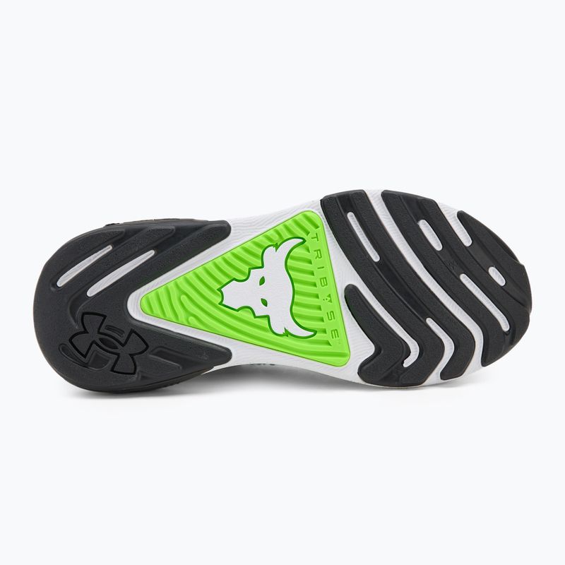 Under Armour Project Rock 7 scarpe da allenamento da uomo verde barocco/iper verde/nero 4