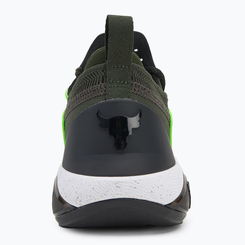 Under Armour Project Rock 7 scarpe da allenamento da uomo verde barocco/iper verde/nero 6