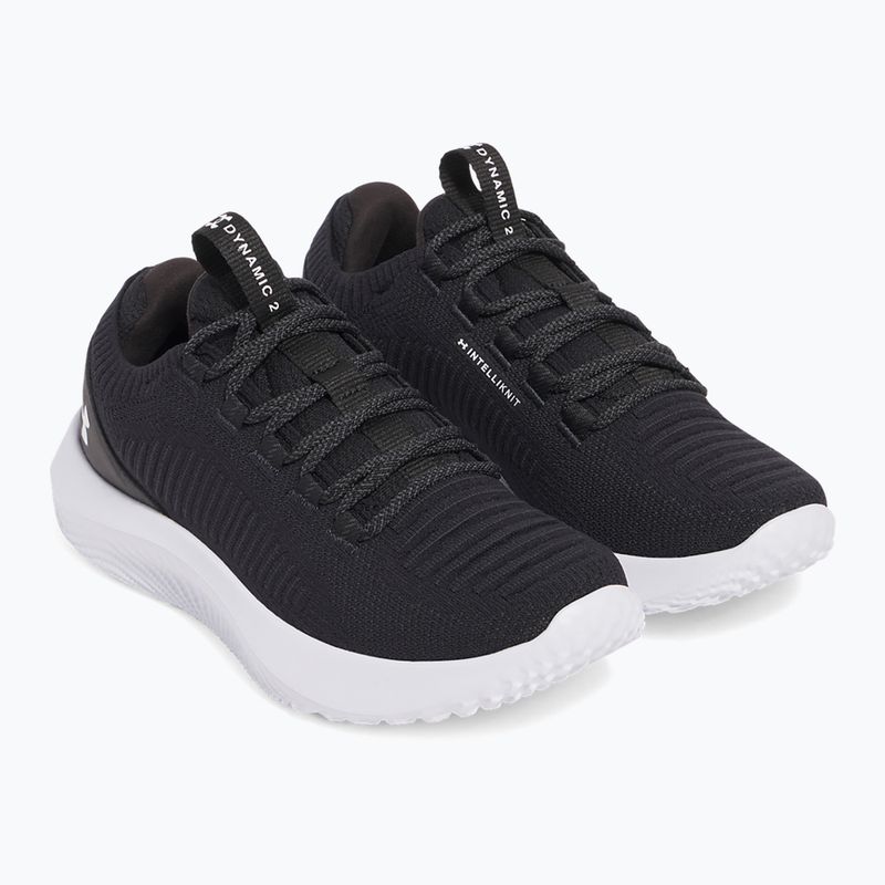 Under Armour Dynamic 2 nero/antracite/bianco scarpe da ginnastica da donna 3