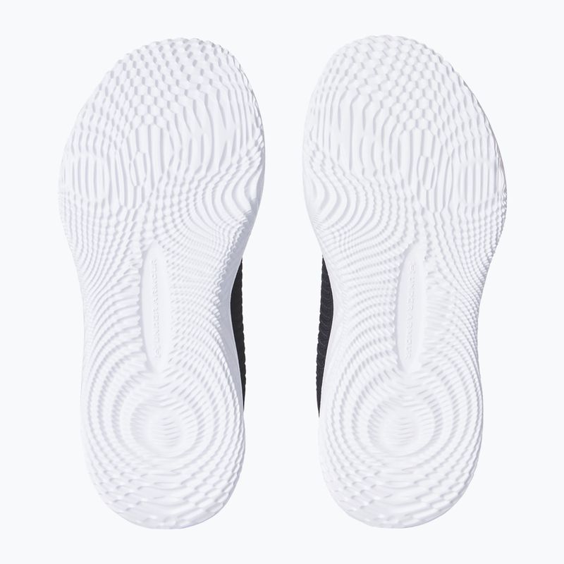 Under Armour Dynamic 2 nero/antracite/bianco scarpe da ginnastica da donna 5