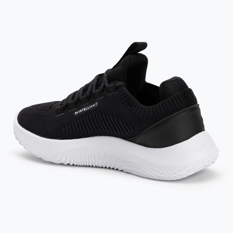 Under Armour Dynamic 2 nero/antracite/bianco scarpe da ginnastica da donna 3
