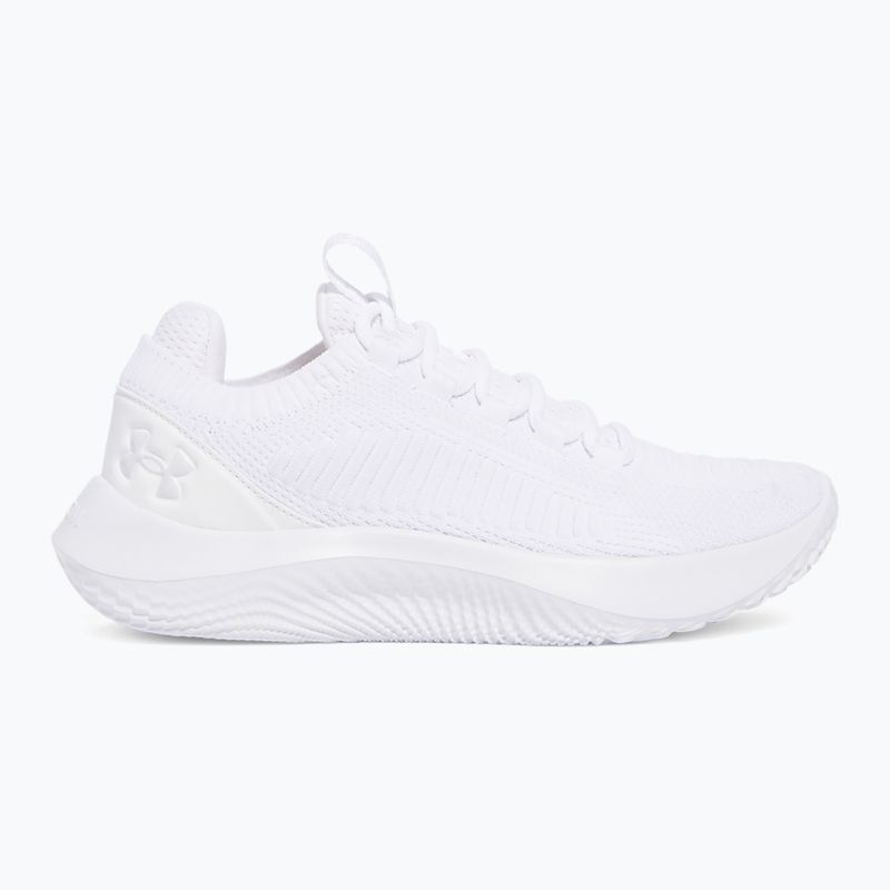 Under Armour Dynamic 2 bianco/bianco/grigio intenso, scarpe da allenamento per donna 8