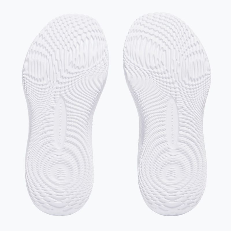 Under Armour Dynamic 2 bianco/bianco/grigio intenso, scarpe da allenamento per donna 12