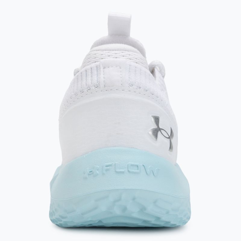 Under Armour Dynamic 2 bianco/stream/argento metallico scarpe da ginnastica da donna 6
