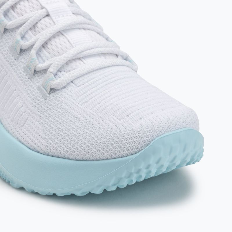 Under Armour Dynamic 2 bianco/stream/argento metallico scarpe da ginnastica da donna 7
