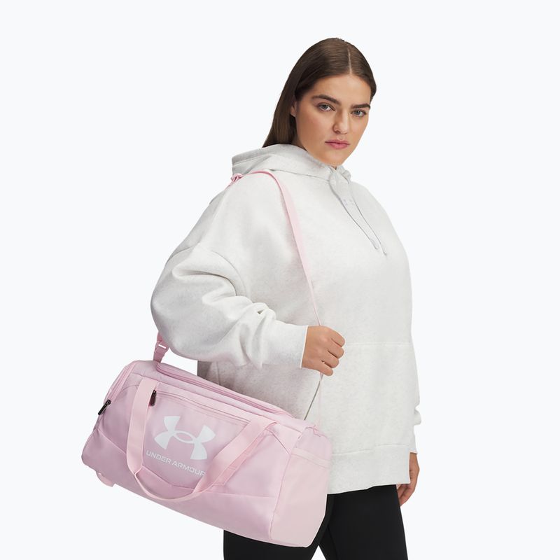 Under Armour Undeniable 5.0 Duffle XS 23 l prime pink/prime pink/white bag 4