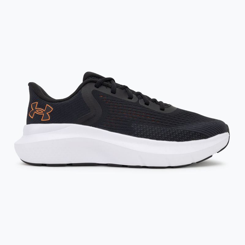 Under Armour Charged Rogue 5, scarpe da corsa da uomo, nero/nero/arancione 2