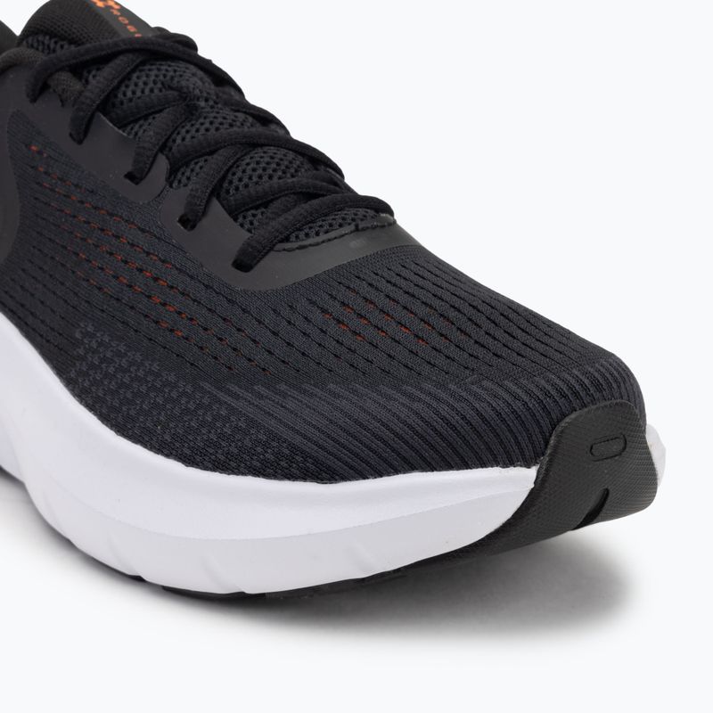 Under Armour Charged Rogue 5, scarpe da corsa da uomo, nero/nero/arancione 7