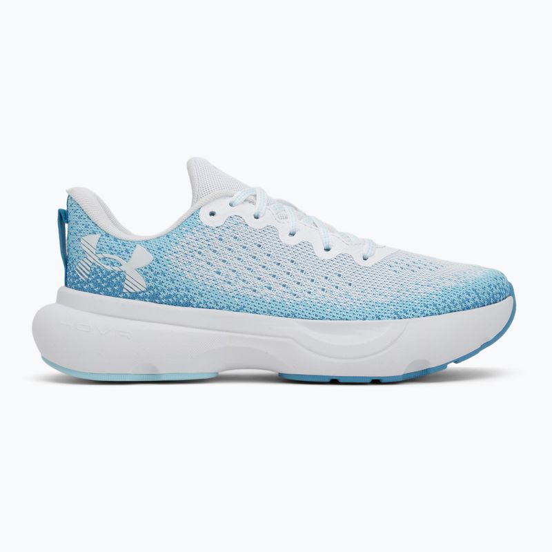 Scarpe da corsa Under Armour Infinite bianco/blu etere/bianco da donna 2