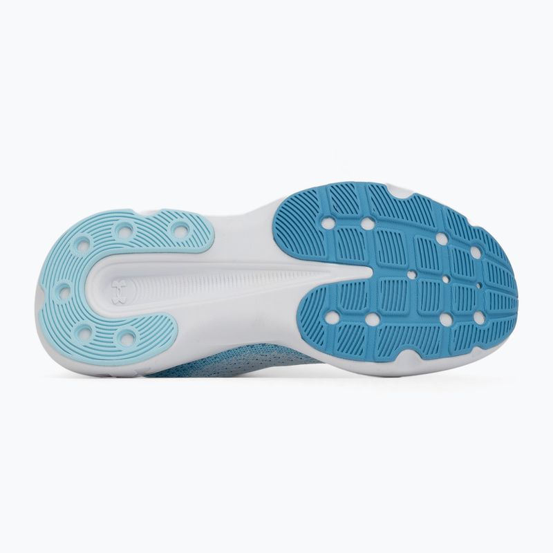 Scarpe da corsa Under Armour Infinite bianco/blu etere/bianco da donna 4