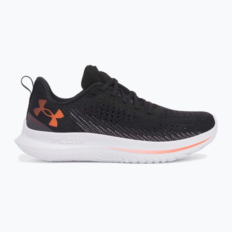 Under Armour Velociti 4, scarpe da corsa da uomo, nero/antracite/rosso 8