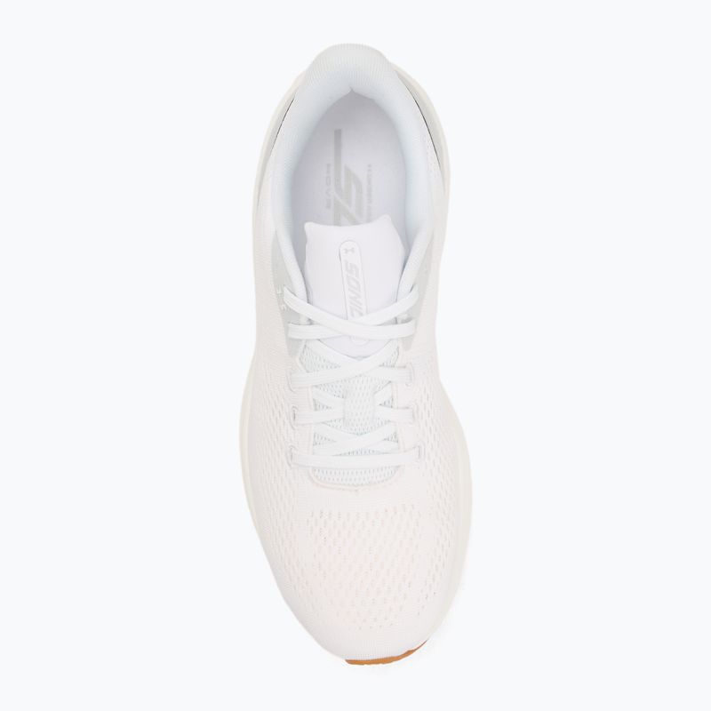 Scarpe da corsa da donna Under Armour Sonic 7 bianco/bianco/bianco 5