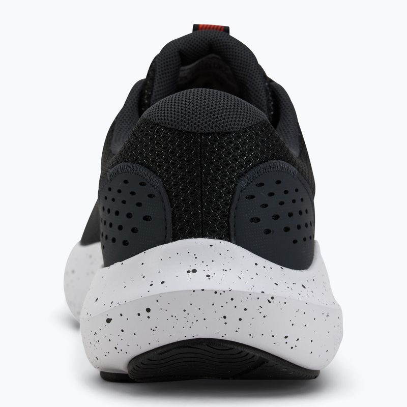 Under Armour Charged Surge 4 nero/antracite/rosso scarpe da corsa da uomo 6