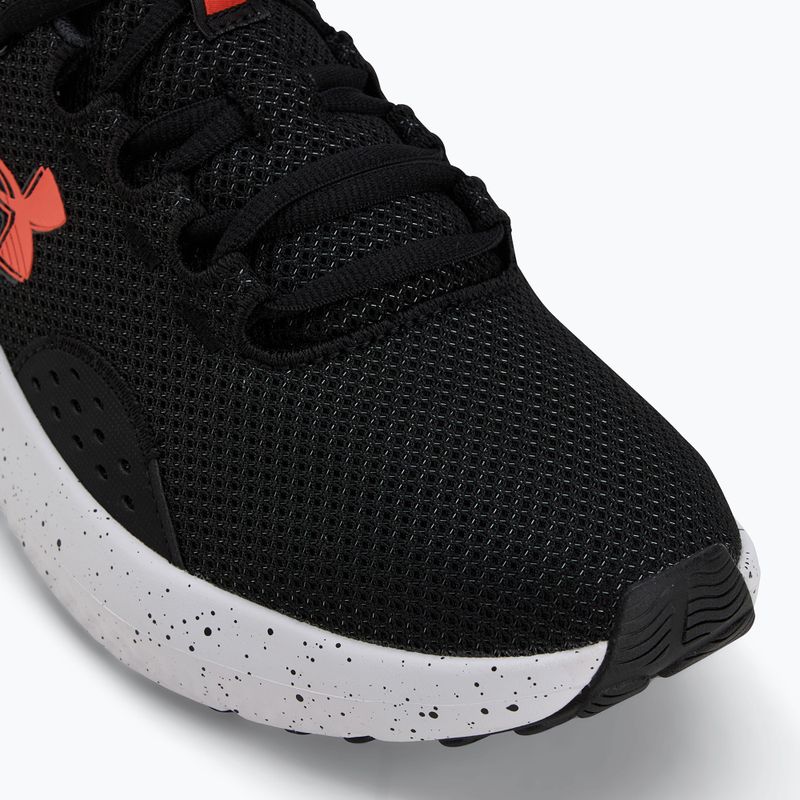 Under Armour Charged Surge 4 nero/antracite/rosso scarpe da corsa da uomo 7