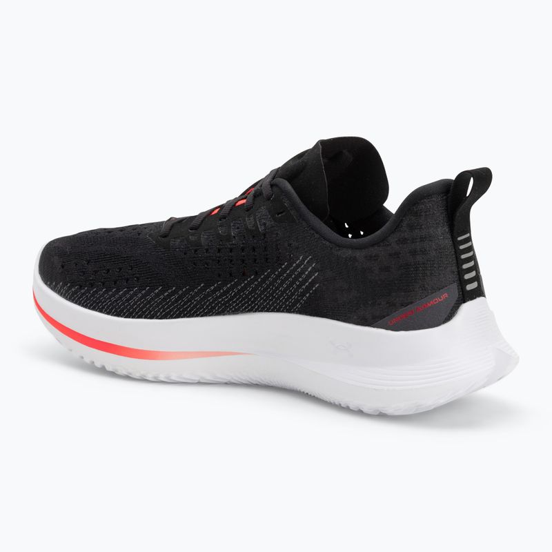 Under Armour Velociti 4, scarpe da corsa da uomo, nero/antracite/rosso 3