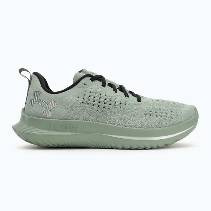 Under Armour Velociti 4 scarpe da corsa da uomo verde silice/verde silice/argento metallico 2