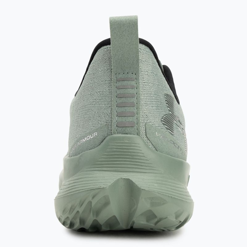 Under Armour Velociti 4 scarpe da corsa da uomo verde silice/verde silice/argento metallico 6