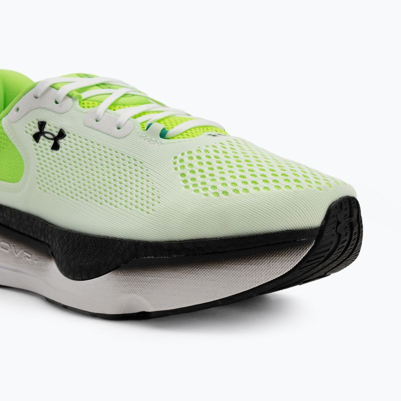 Under Armour Innfinite Pro 2 scarpe da corsa da uomo bianco/iper verde/nero 7