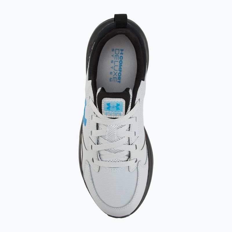 Under Armour Charged Edge scarpe da allenamento da uomo halo grigio/nero/blu scuro 5