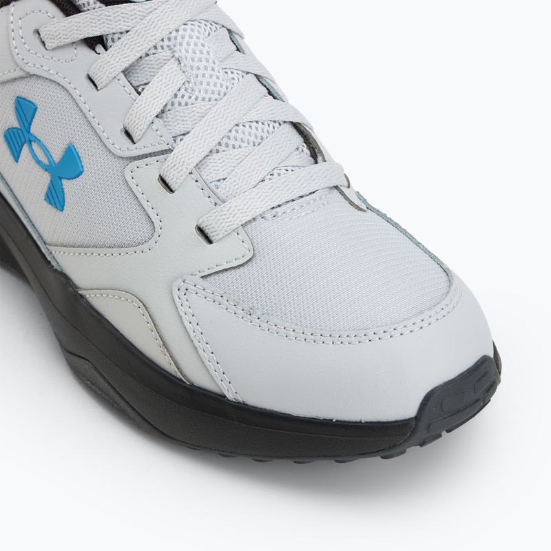 Under Armour Charged Edge scarpe da allenamento da uomo halo grigio/nero/blu scuro 7