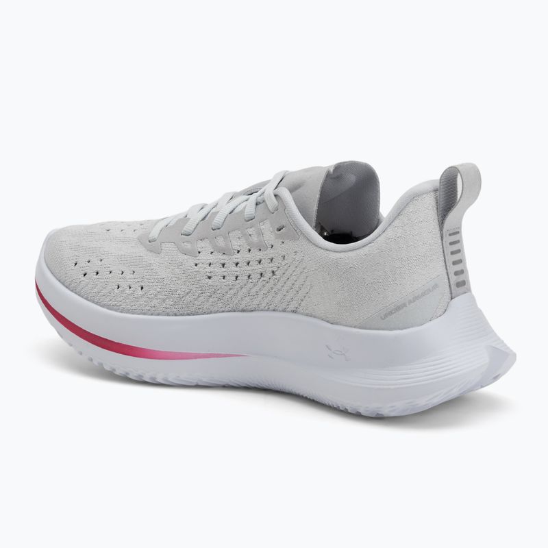 Under Armour Velociti 4 SE scarpe da corsa da donna halo gray/mod gray/shaded fuchsia 3