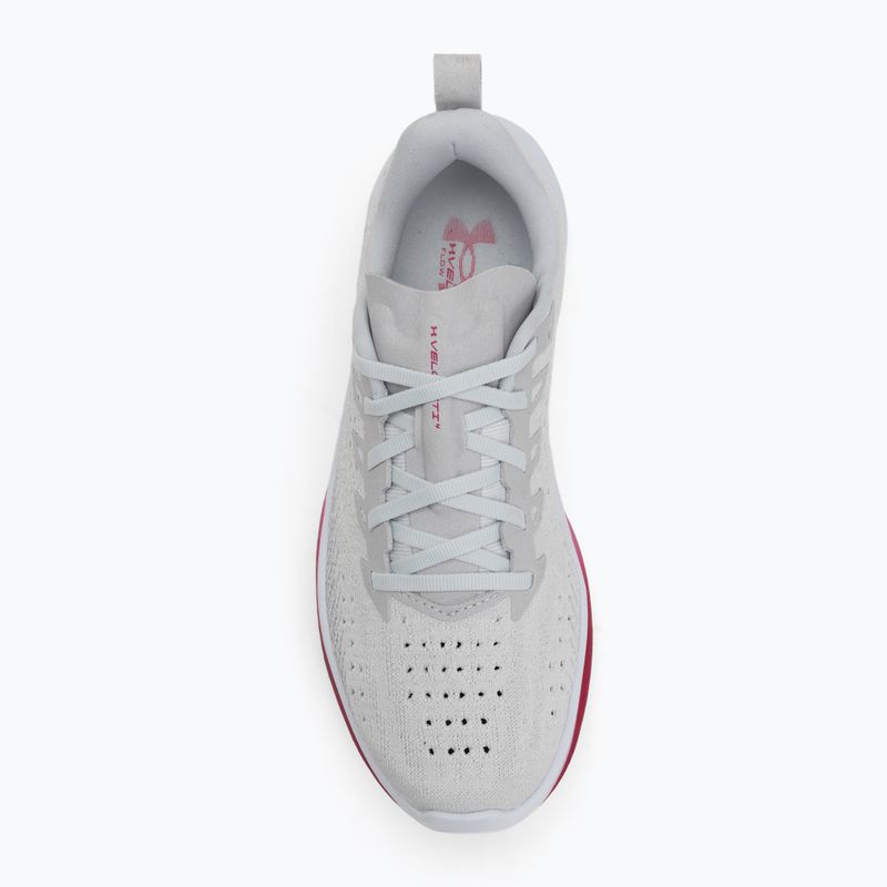 Under Armour Velociti 4 SE scarpe da corsa da donna halo gray/mod gray/shaded fuchsia 5