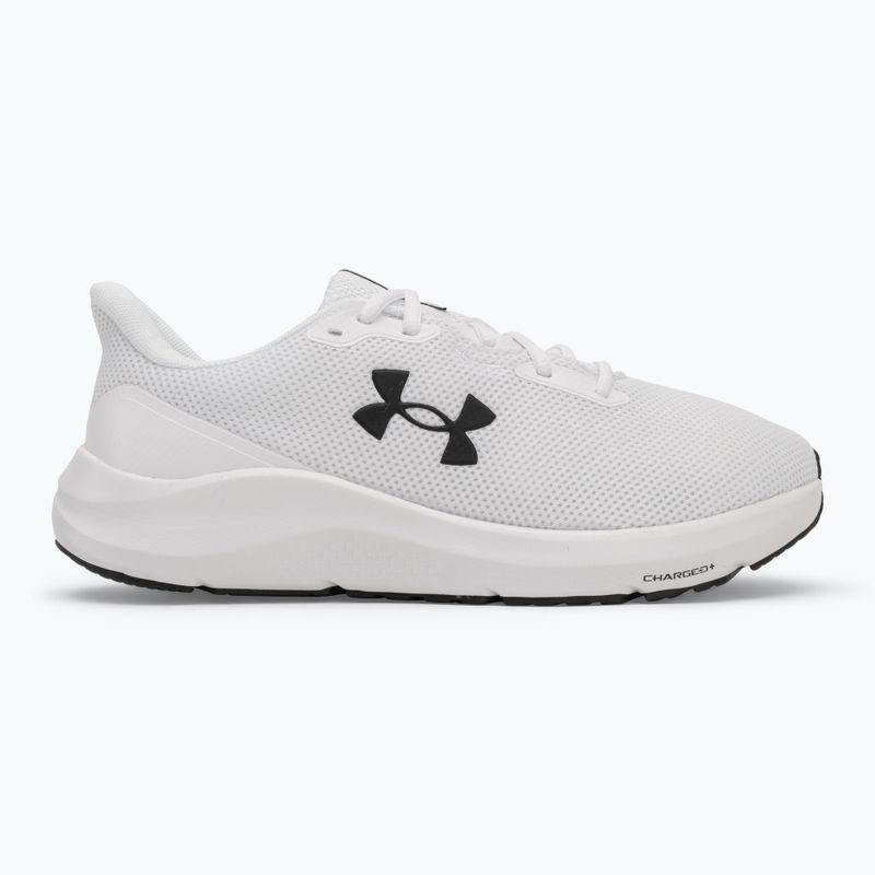 Under Armour Charged Pursuit 4 bianco/bianco/nero scarpe da corsa da uomo 2