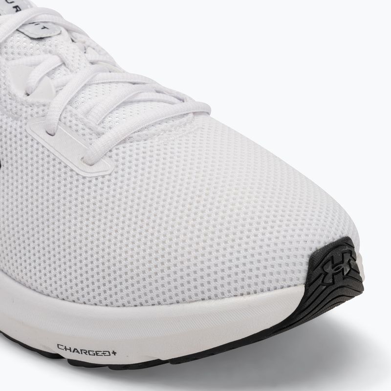 Under Armour Charged Pursuit 4 bianco/bianco/nero scarpe da corsa da uomo 7