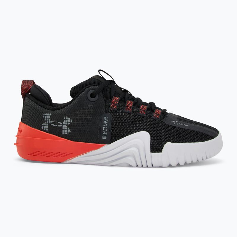 Under Armour TriBase Reign 6 scarpe da allenamento da uomo antracite/nero/acciaio 2
