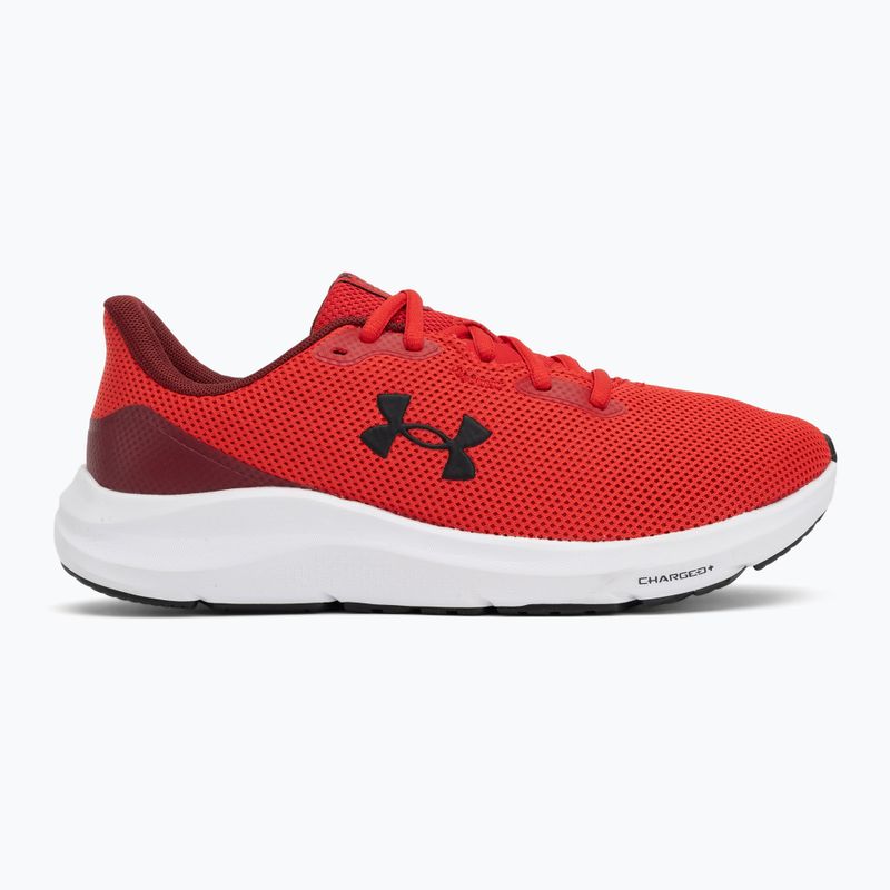 Under Armour Charged Pursuit 4 rosso/cardinale/nero scarpe da corsa da uomo 2